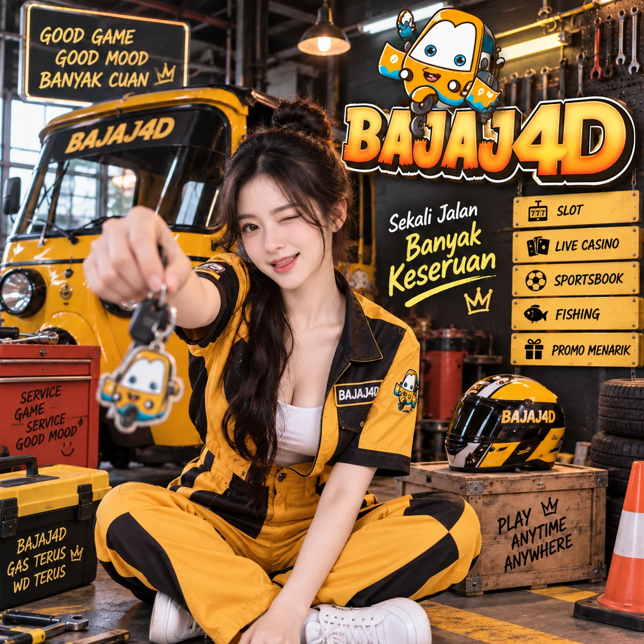 Bajaj4D: Sekali Masuk, Bisa Ketemu Banyak Keseruan